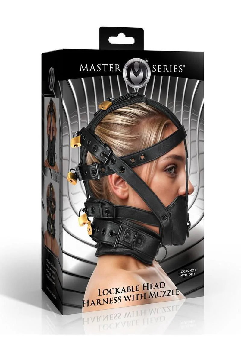 Master Series Lockable Head Harness - Image 4