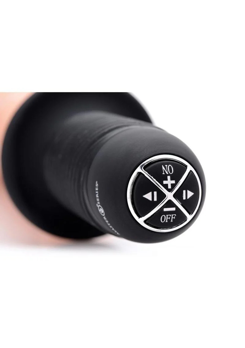 Master Series Onslaught XL Vibrating Dildo Thruster - Image 2