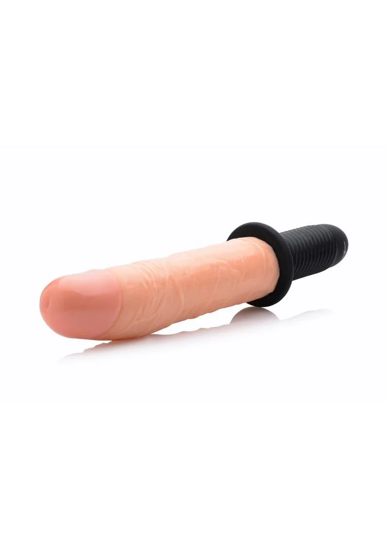 Master Series Onslaught XL Vibrating Dildo Thruster - Image 3