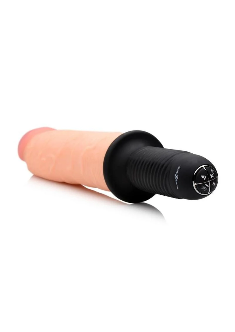 Master Series Onslaught XXL Vibrating Giant Dildo Thruster - Image 3