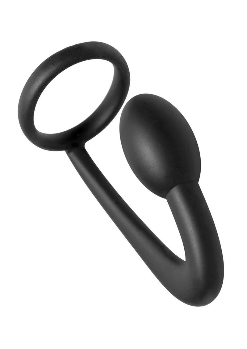 Master Series Prostatic Play Explorer Silicone Cock Ring - Image 2