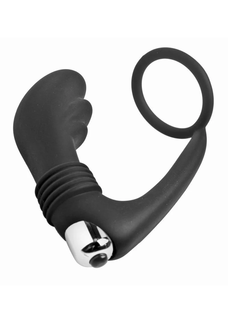 Master Series Prostatic Play Nova Silicone Cock Ring - Image 2