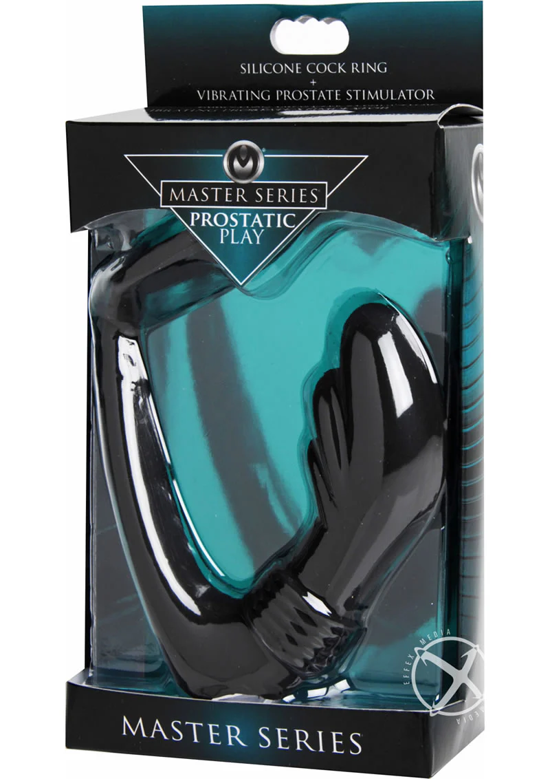 Master Series Prostatic Play Nova Silicone Cock Ring - Image 4