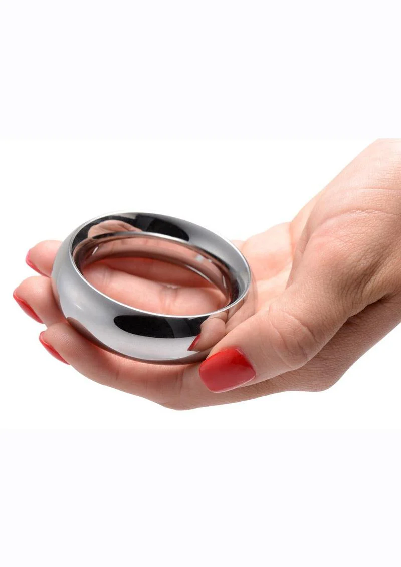 Master Series Sarge Stainless Steel Erection Enhancer Cock Ring - Image 2