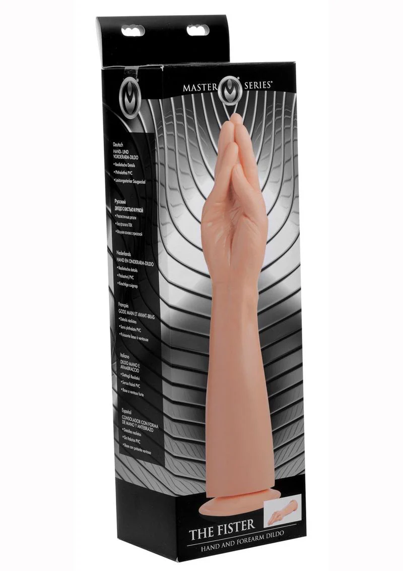 Master Series The Fister Hand and Forearm Dildo - Image 4