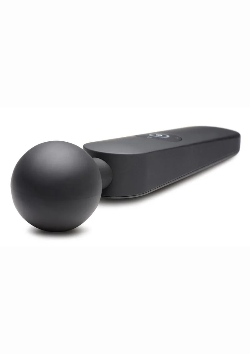 Master Series Thunder Wand Rechargeable Silicone Heating Wand Massager - Image 2