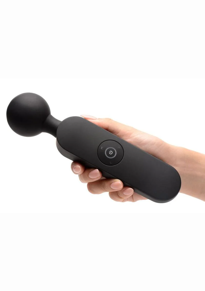 Master Series Thunder Wand Rechargeable Silicone Heating Wand Massager - Image 3