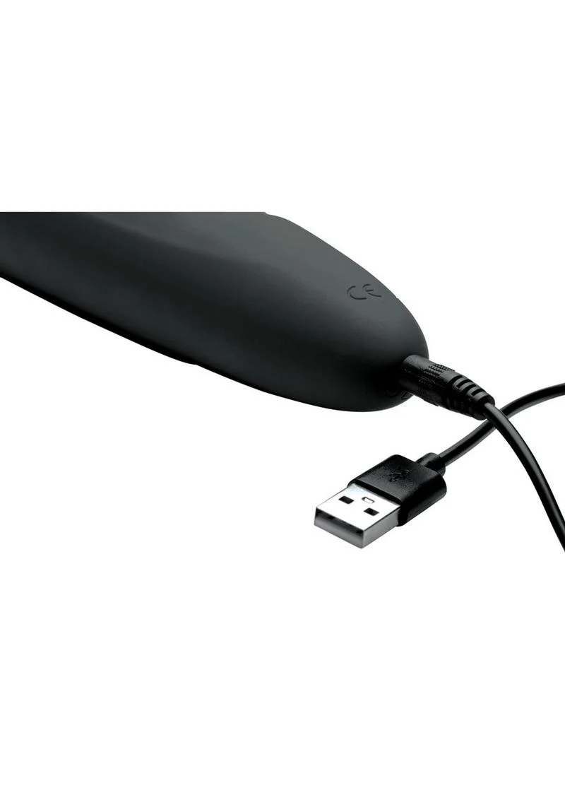 Master Series Thunderstick Premium Rechargeable Silicone Wand - Image 3