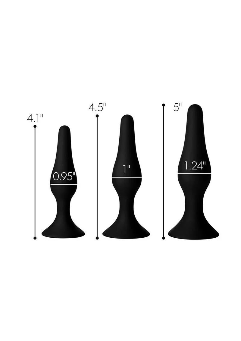 Master Series Triple Spire Tapered Anal Trainer Set - Image 3