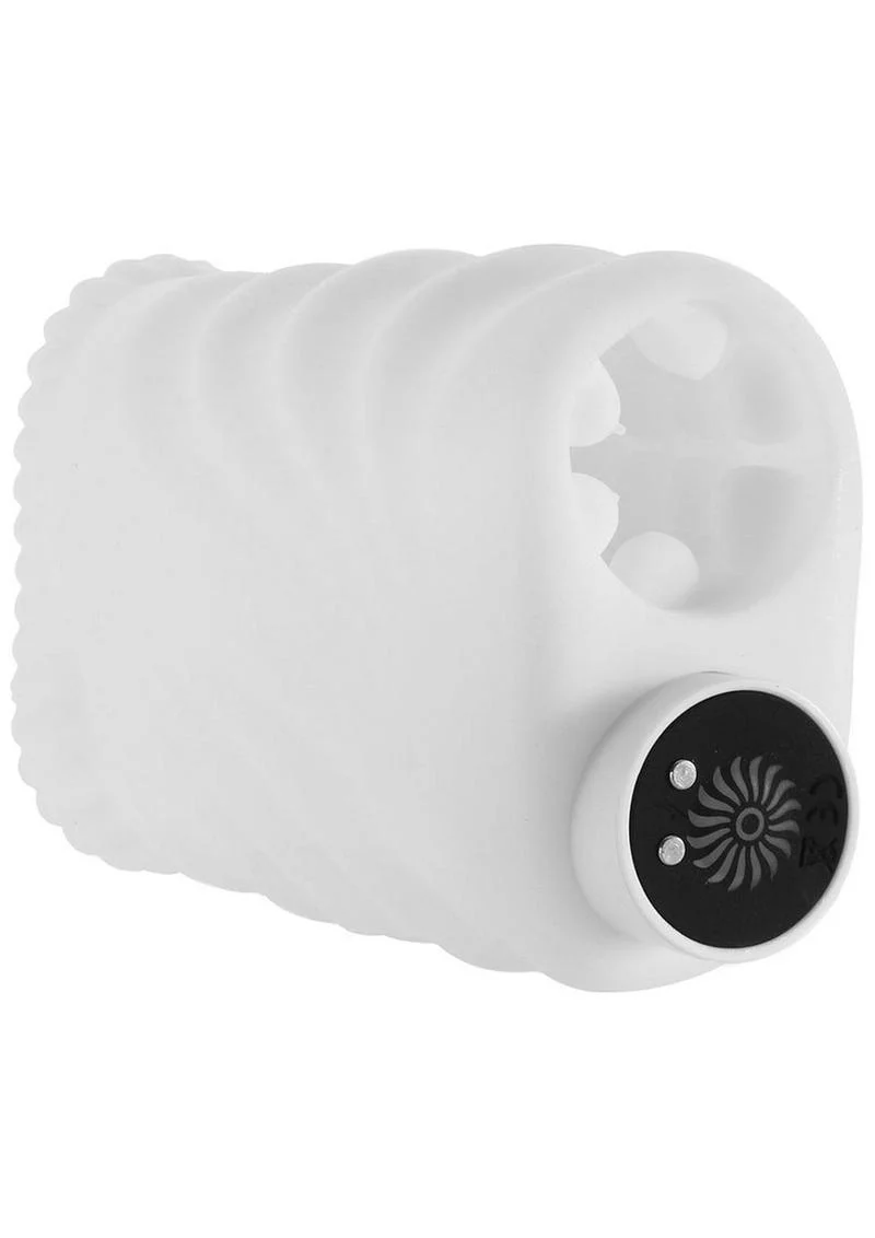 Masturbating Stroker 10 Function Silicone Rechargeable Stroker - Image 2