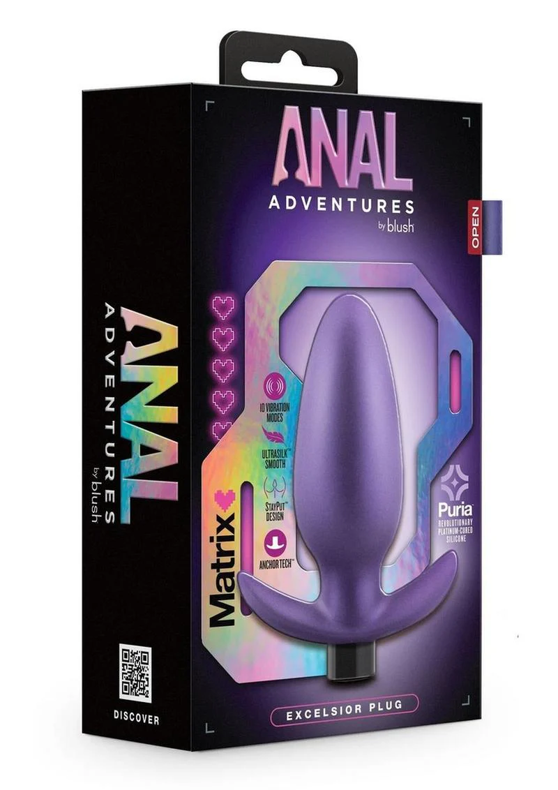 Matrix Excelsior Plug 10 Modes Rechargeable Silicone Anal Plug - Image 4