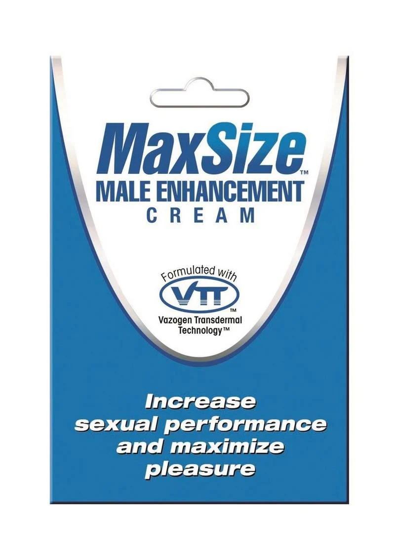 MaxSize Male Enhancement Cream Increase Performance - Image 3