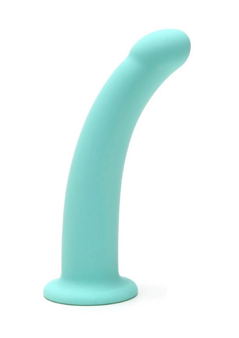 Me You Us Curved Harness Compatible Silicone Dildo - Image 4