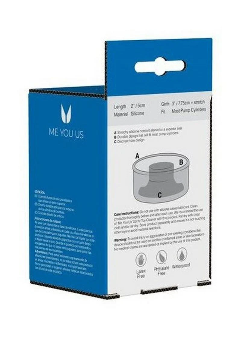 Me You Us Deluxe Halo Pump Sleeve with Superior Seal - Image 2