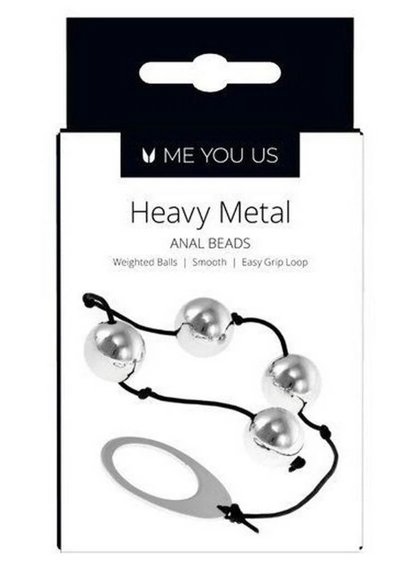 ME YOU US Heavy Metal Anal Beads - Image 2