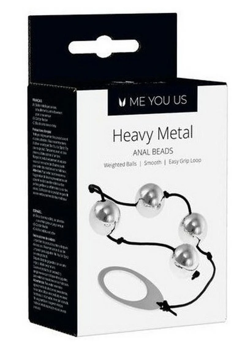 ME YOU US Heavy Metal Anal Beads - Image 3