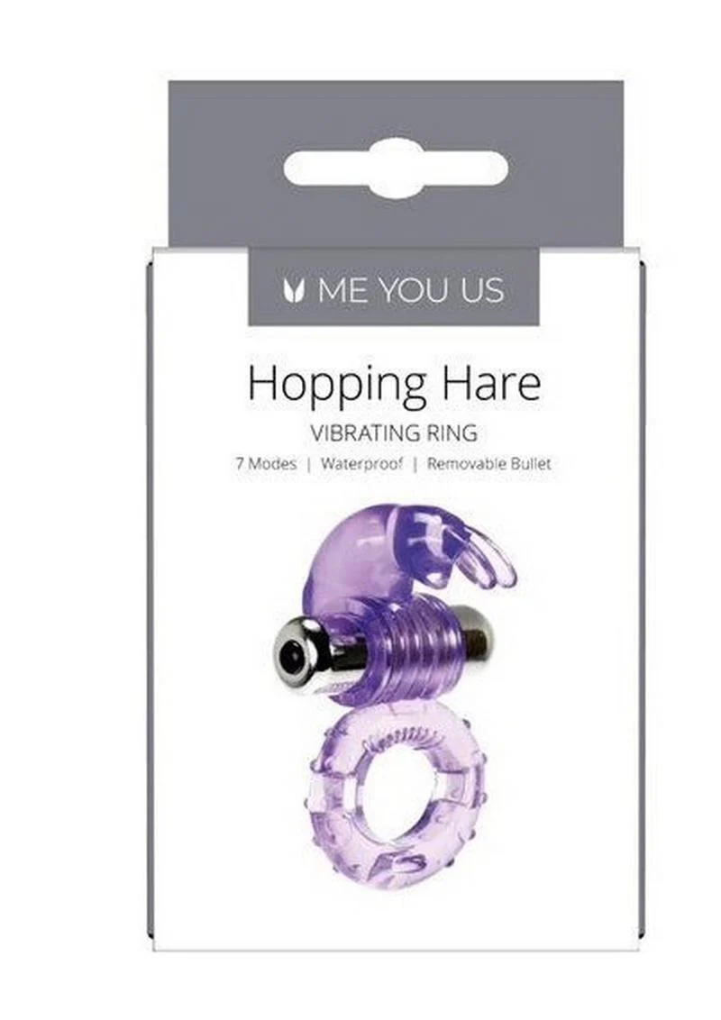 Me You Us Hopping Hare Waterproof Vibrating Cock Ring - Image 4