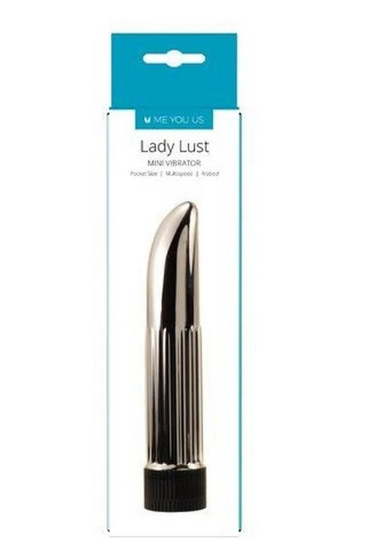Me You Us Lady Lust Ribbed Waterproof Mini Vibrator - Image 2