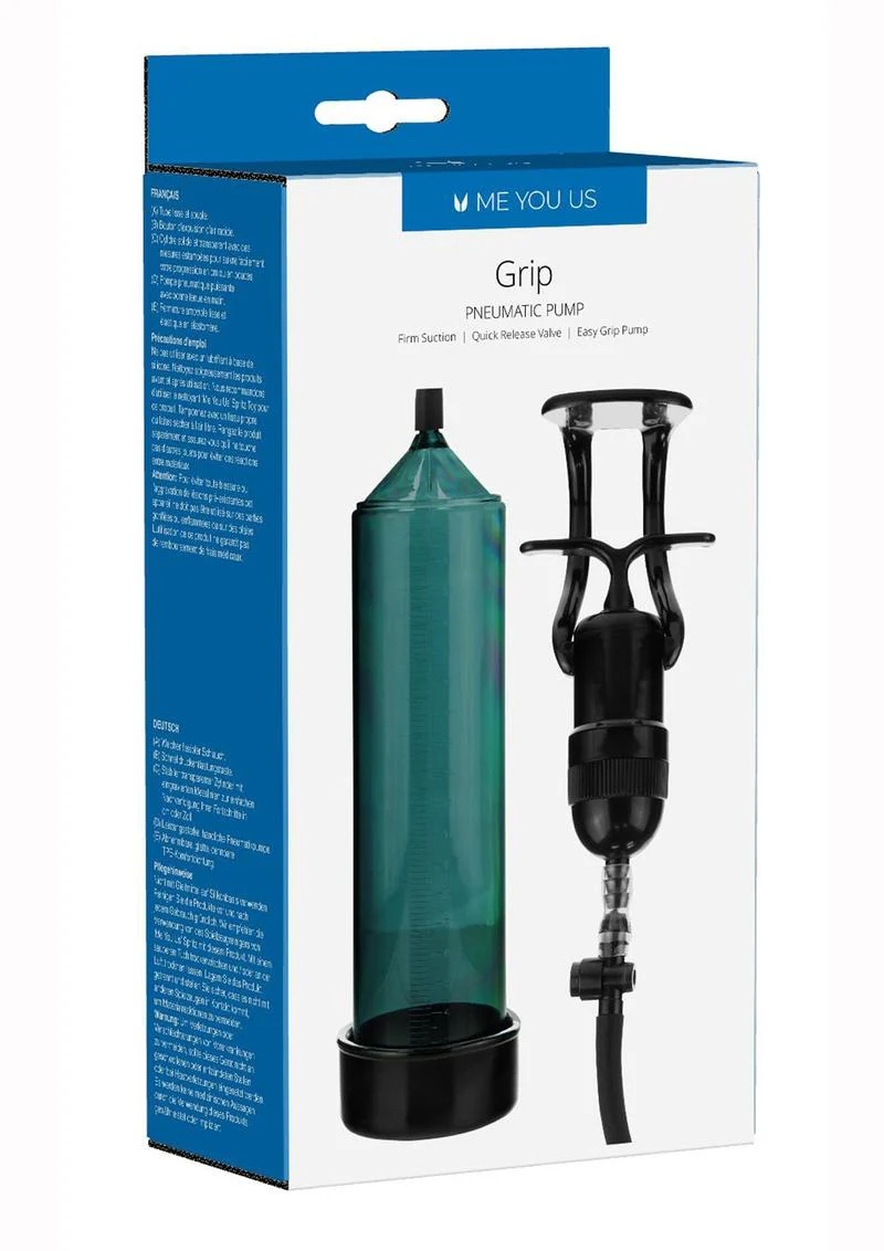 Me You Us Linx Grip Pneumatic Pump with Quick Release Valve - Image 4