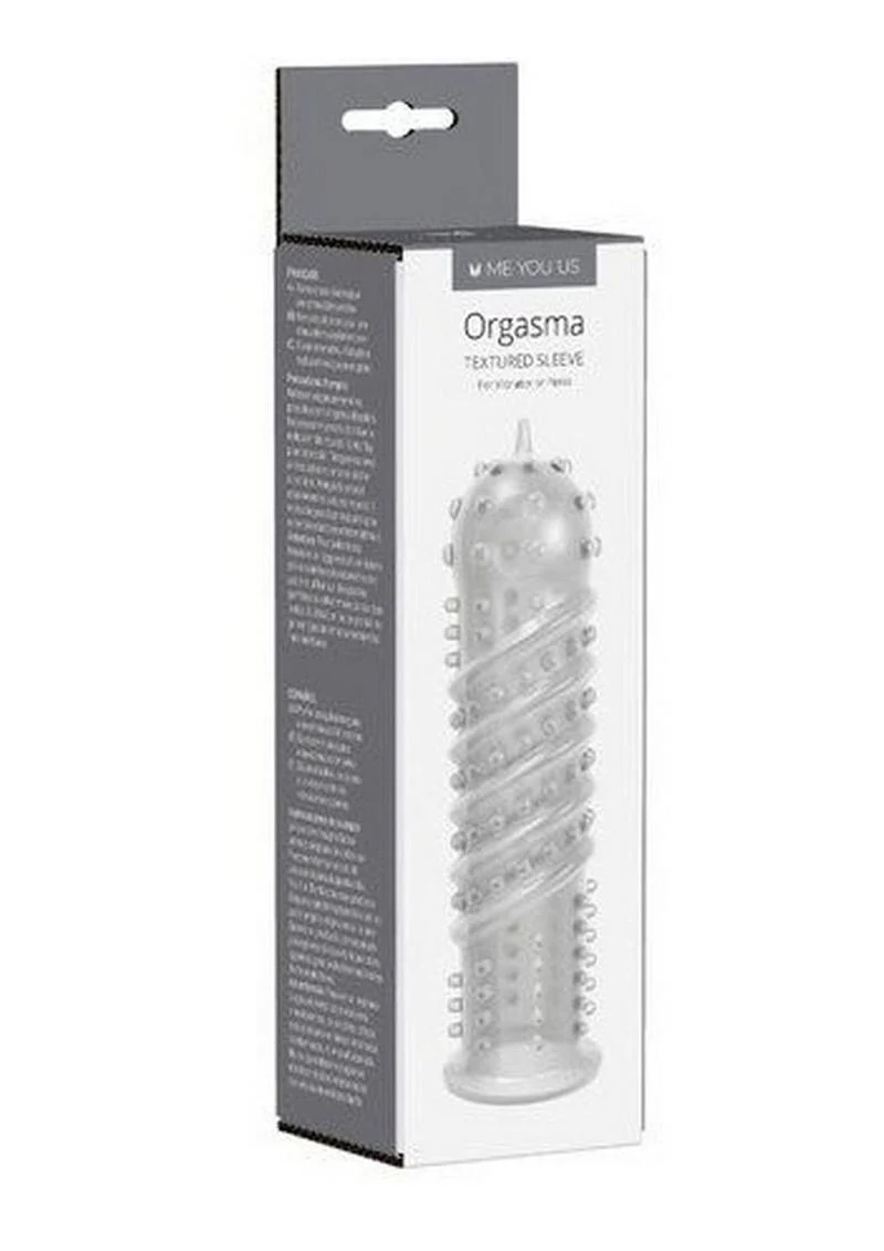 Me You Us Orgasma Textured Sleeve for Penis Vibrator - Image 2