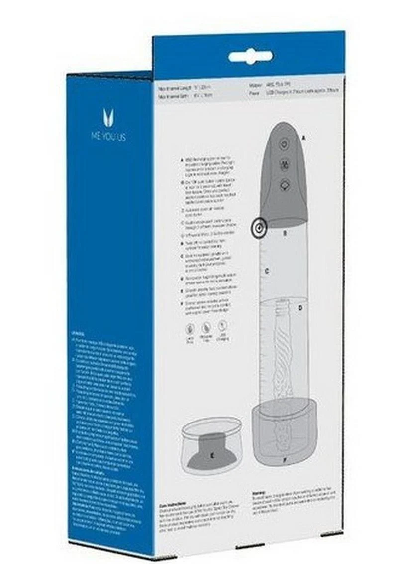 Me You Us Platinum Duo Automatic and Rechargeable Pump Masturbator - Image 2