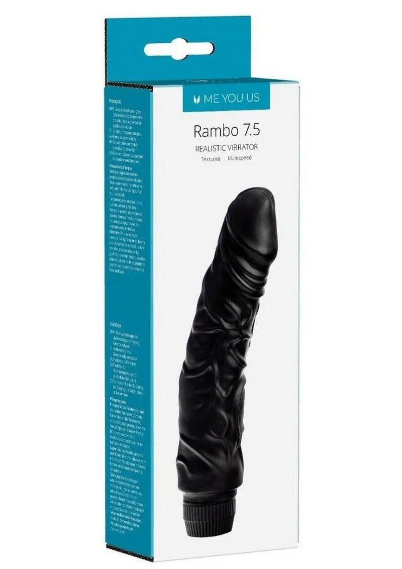 Me You Us Rambo Realistic Vibrator - Image 2