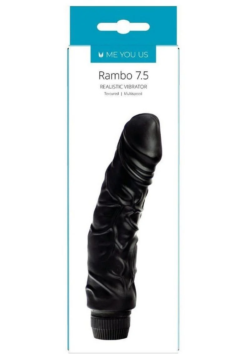 Me You Us Rambo Realistic Vibrator - Image 3