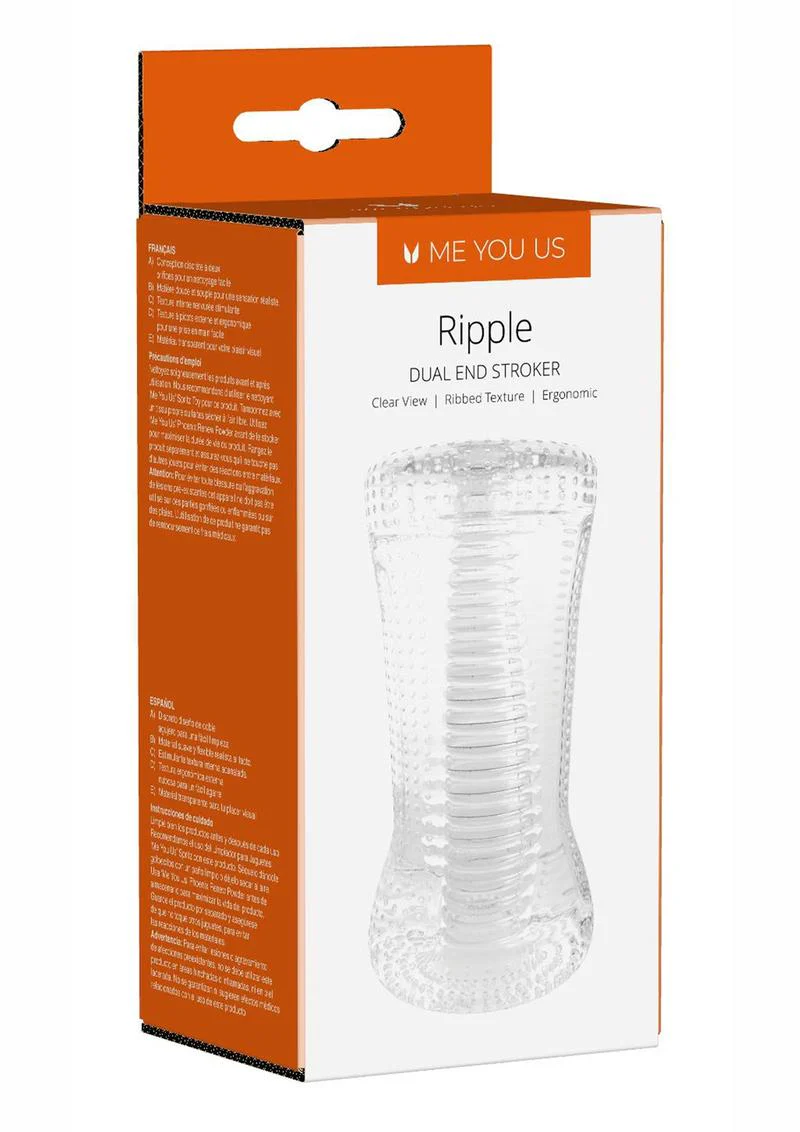 ME YOU US Ripple Dual-End Stroker Masturbator - Image 2