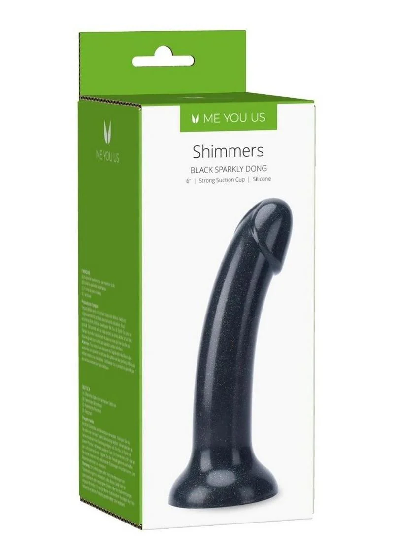 Me You Us Shimmers Black Sparkly Dong - Image 10