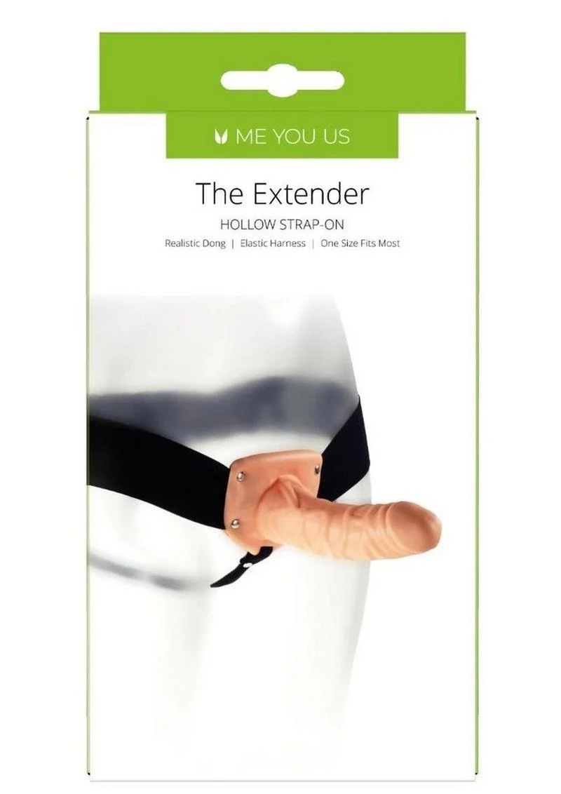 ME YOU US The Extender Hollow Realistic Dong Strap-On - Image 2