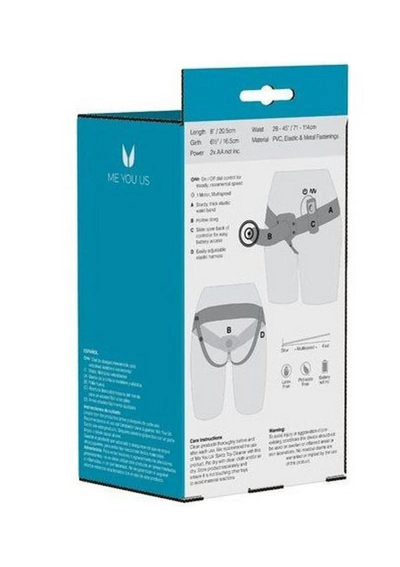 ME YOU US The Extender Plus Realistic Dong Hollow Strap-On - Image 2
