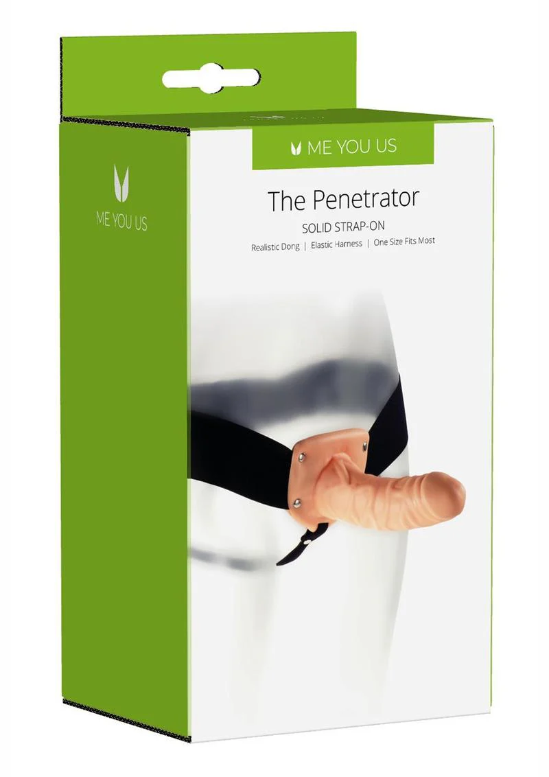 ME YOU US The Penetrator Solid And Elastic Harness Strap-On Dong - Image 2