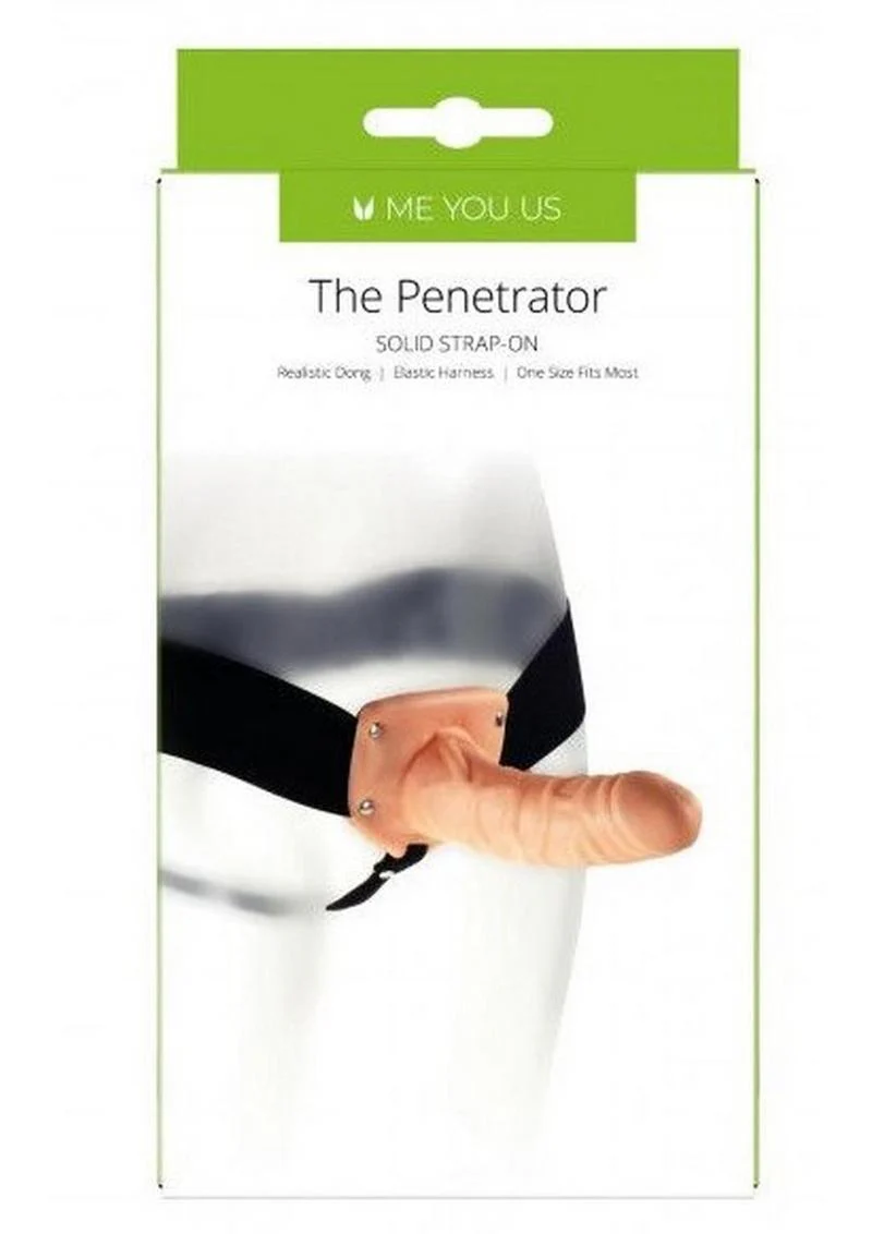 ME YOU US The Penetrator Solid And Elastic Harness Strap-On Dong - Image 3