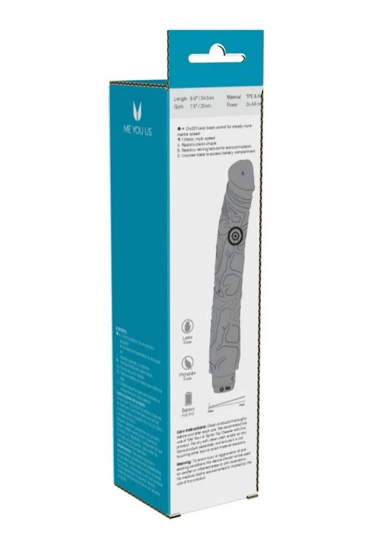 Me You Us Thor Realistic Multi Speed Vibrator Vanilla - Image 2