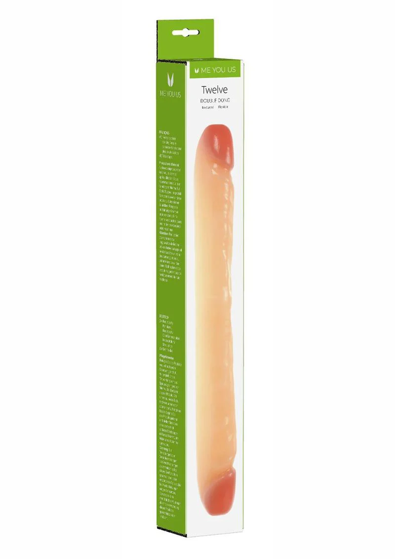 Me You Us Twelve Flexible Double Dong Dildo - Image 2