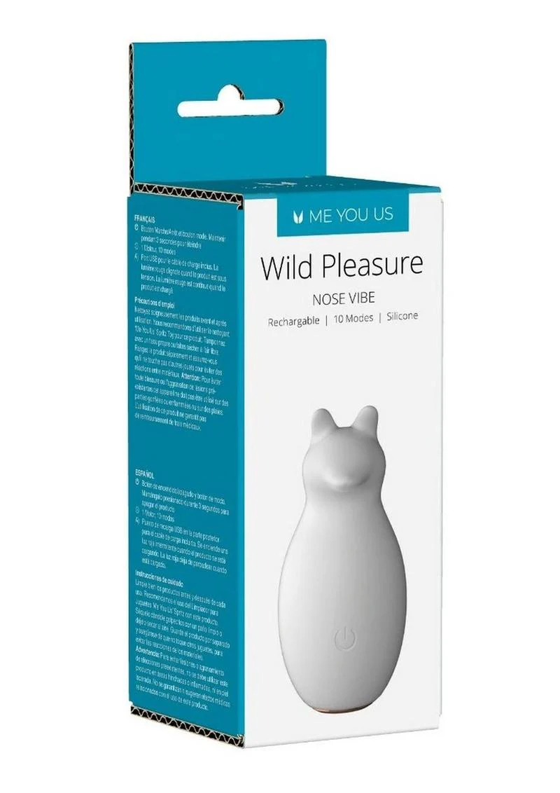 Me You Us Wild Pleasure Nose Vibe 10 Mode Silicone Stimulator - Image 2