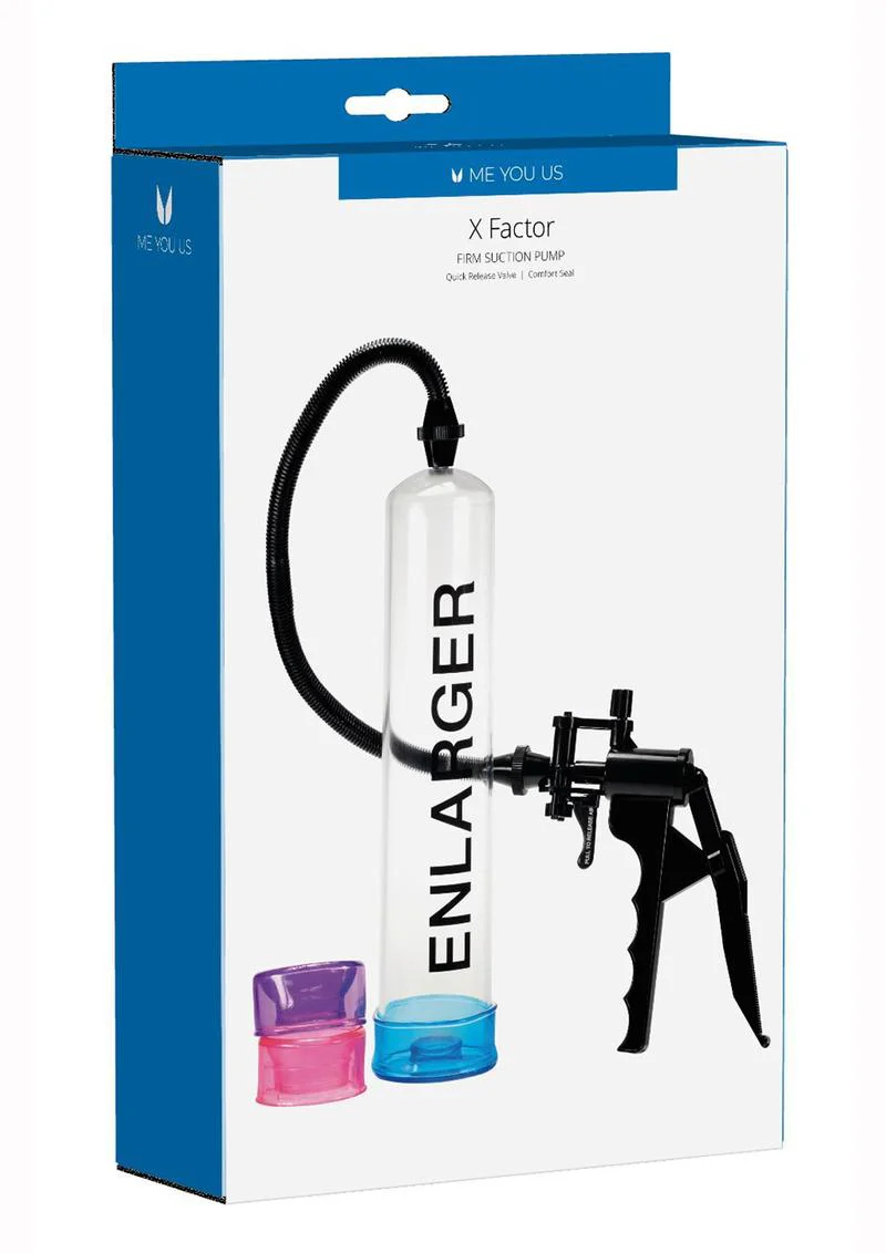 Me You Us X Factor Firm Suction Pump with Quick Release Valve - Image 2