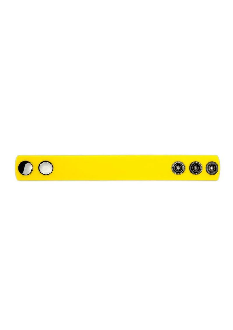 Me You Us Yellow Silicone Adjustable And Comfortable Cock Strap - Image 2