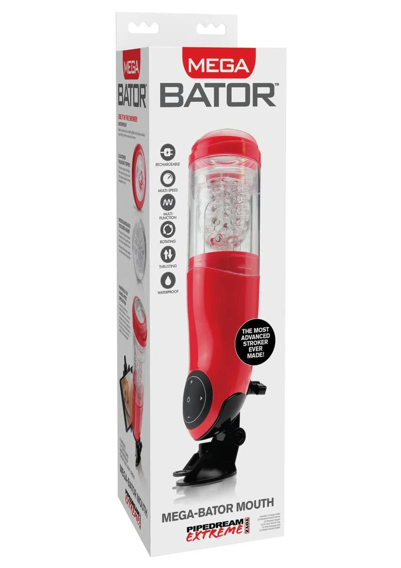 Mega Bator Mouth The Most Advanced Rechargeable Stroker - Image 3