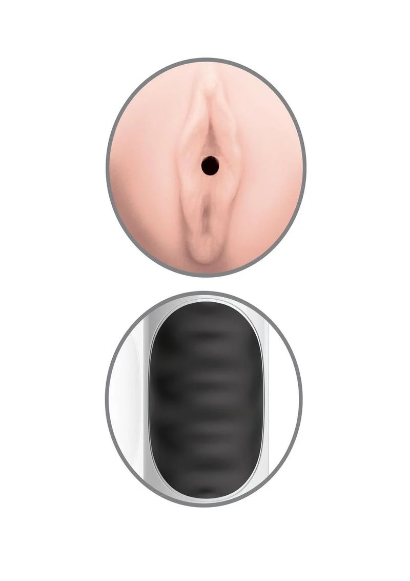 Mega Grip Squeezable Vibrating Pussy Stroker 10 Vibration Functions - Image 2