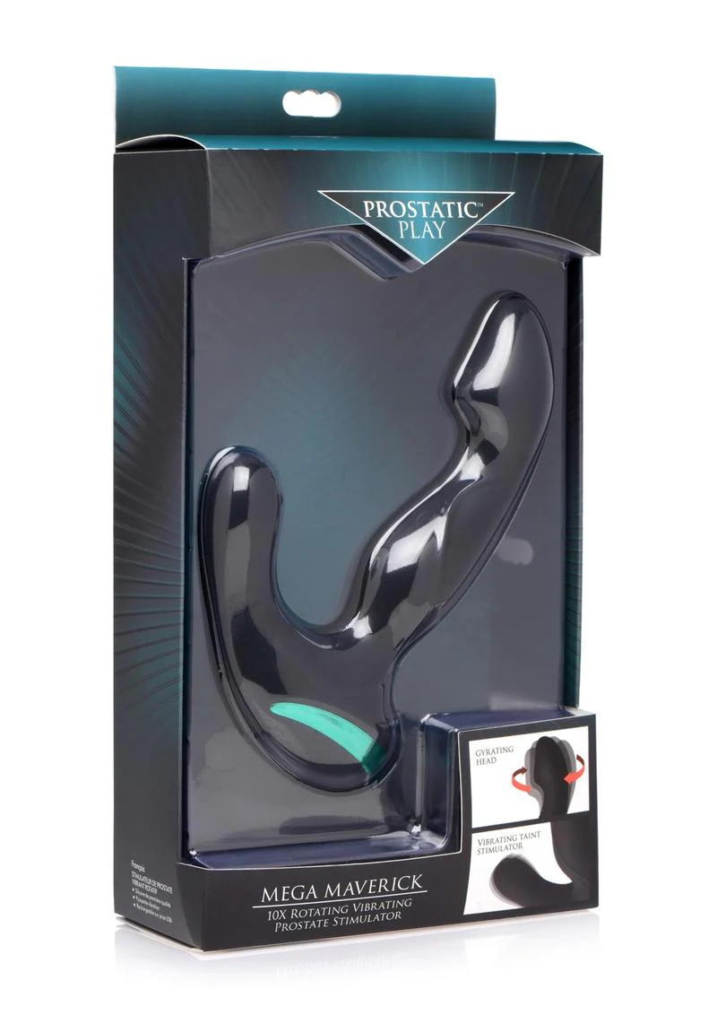 Mega Maverick 10X Rotating Vibrating Prostate Stimulator - Image 4