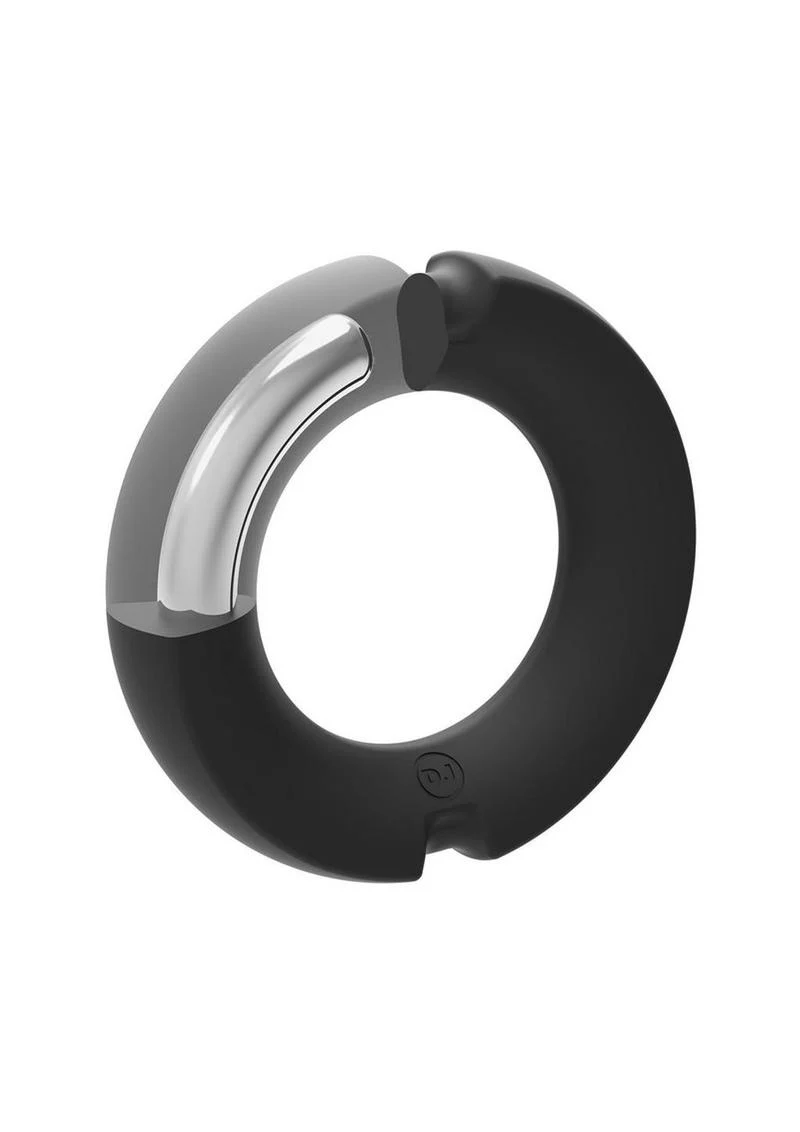 Merci Silicone-Covered Metal Cock Ring - Image 9