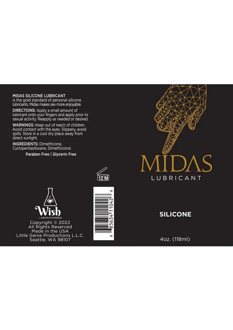 Midas Silicone Personal Lubricant - Image 4