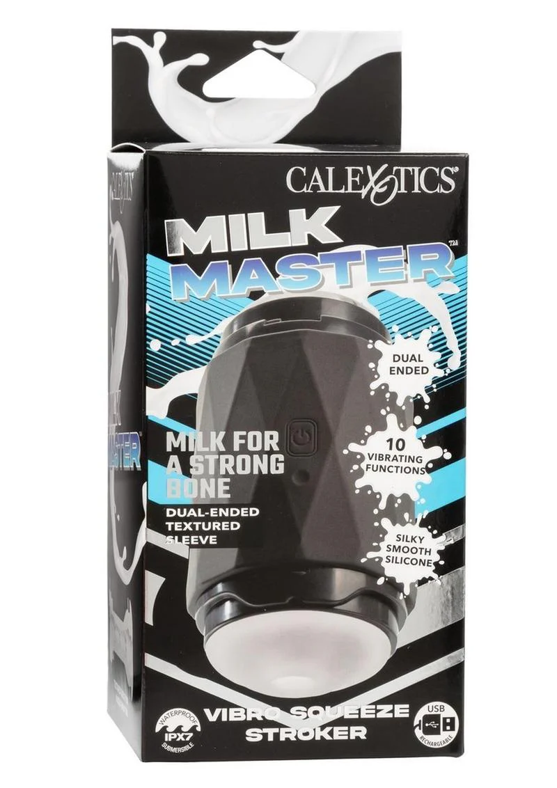 Milk Master Vibro Squeeze Rechargeable Stroker - Image 4