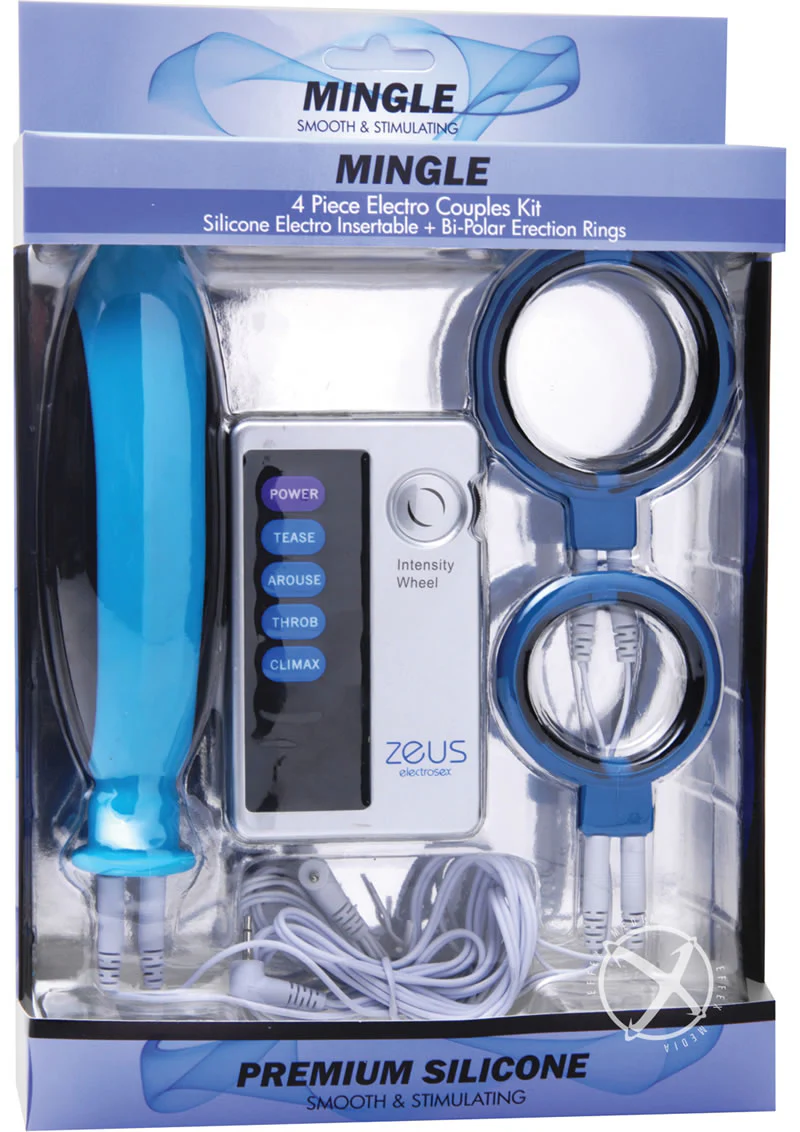 Mingle by Zeus Silicone Electrosex Kit for Couples - Image 4