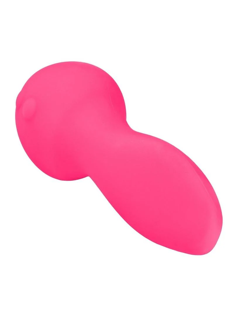 Mini Marvels Silicone Marvelous Flicker Vibrator Rechargeable Pink - Image 3