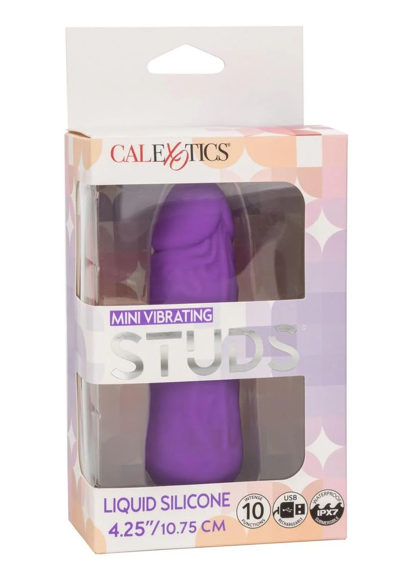 Mini Vibrating Studs Rechargeable Silicone Vibrator - Image 12