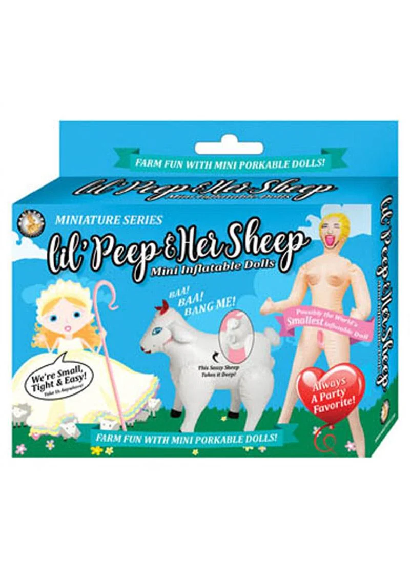 Miniature Series Lil’ Peep And Her Sheep Mini Inflatable Dolls - Image 2