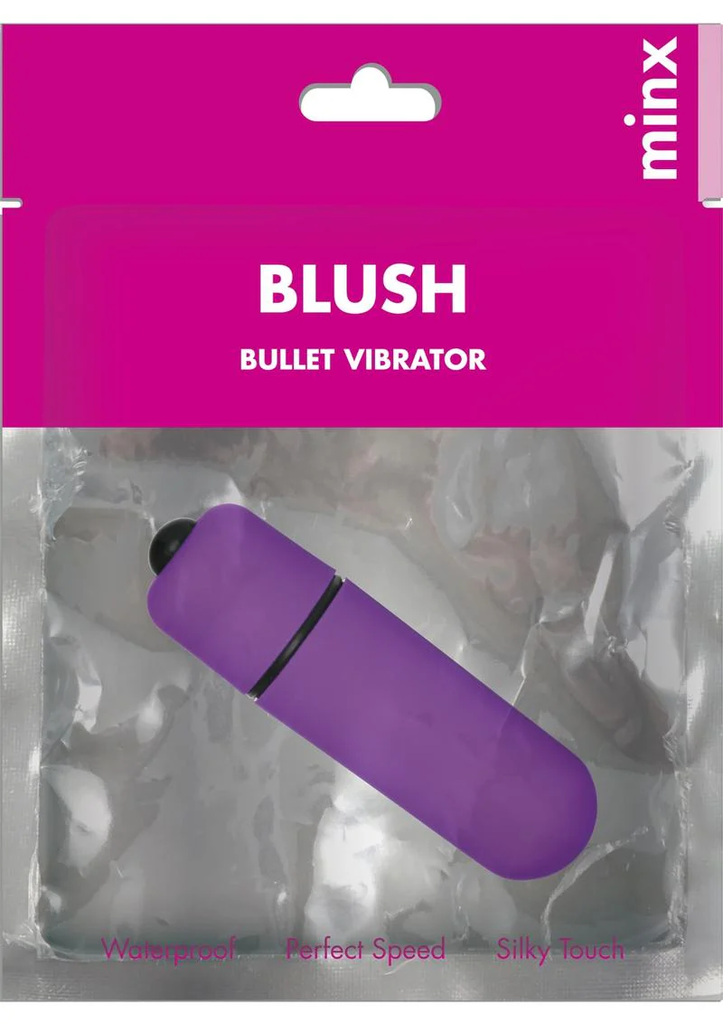 Minx Blush Waterproof Bullet Vibrator - Image 2