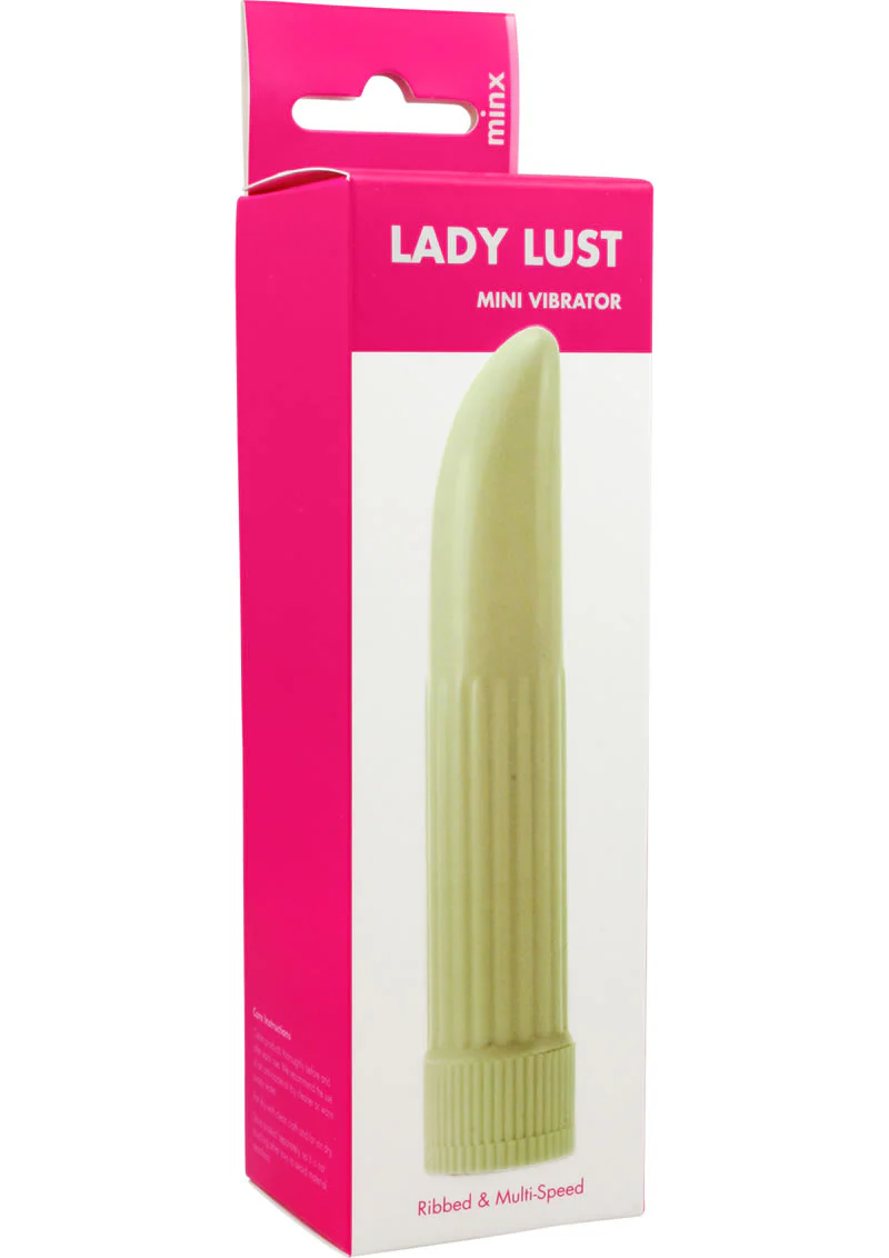Minx Lady Lust Ribbed Mini Vibrator With Ribbed Texture - Image 2
